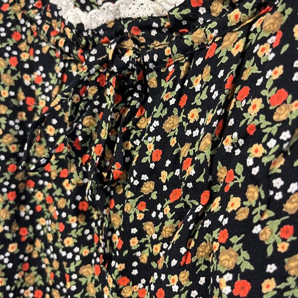 Doen - BLIX DRESS -- INK MONTPELLIER FLORAL - Size Small - Picture 5 of 5
